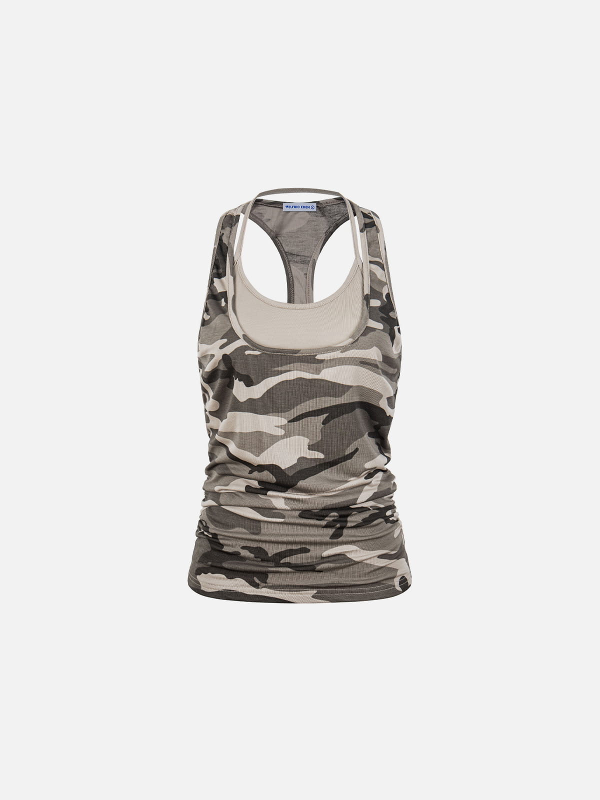 Camo Layered Tank Top