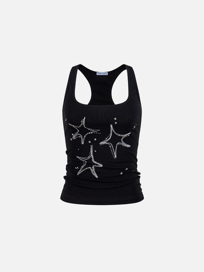 Studded Star Tank Top