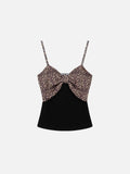 Leopard Bow Cami Top