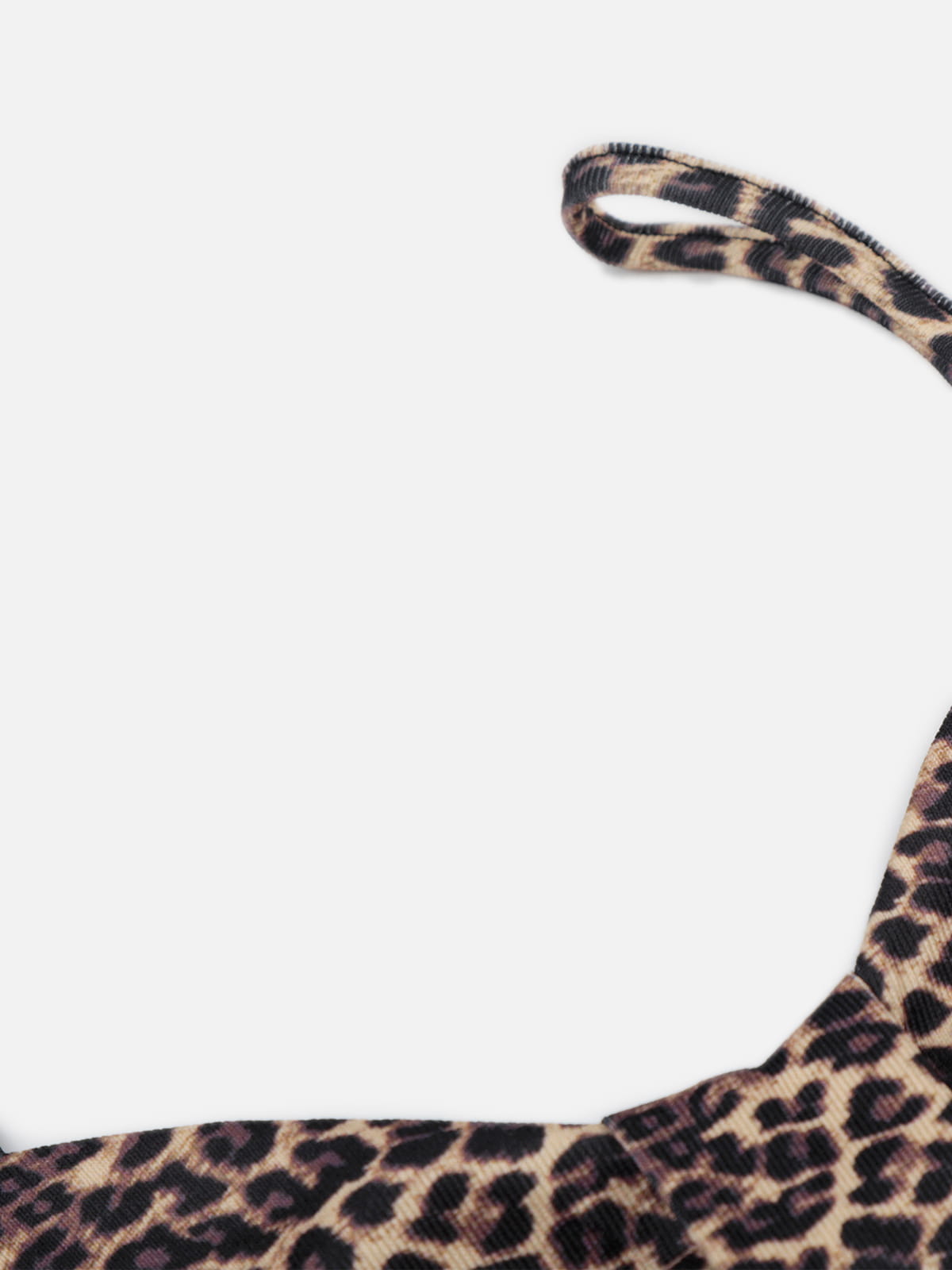 Leopard Bow Cami Top