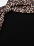 Leopard Bow Cami Top