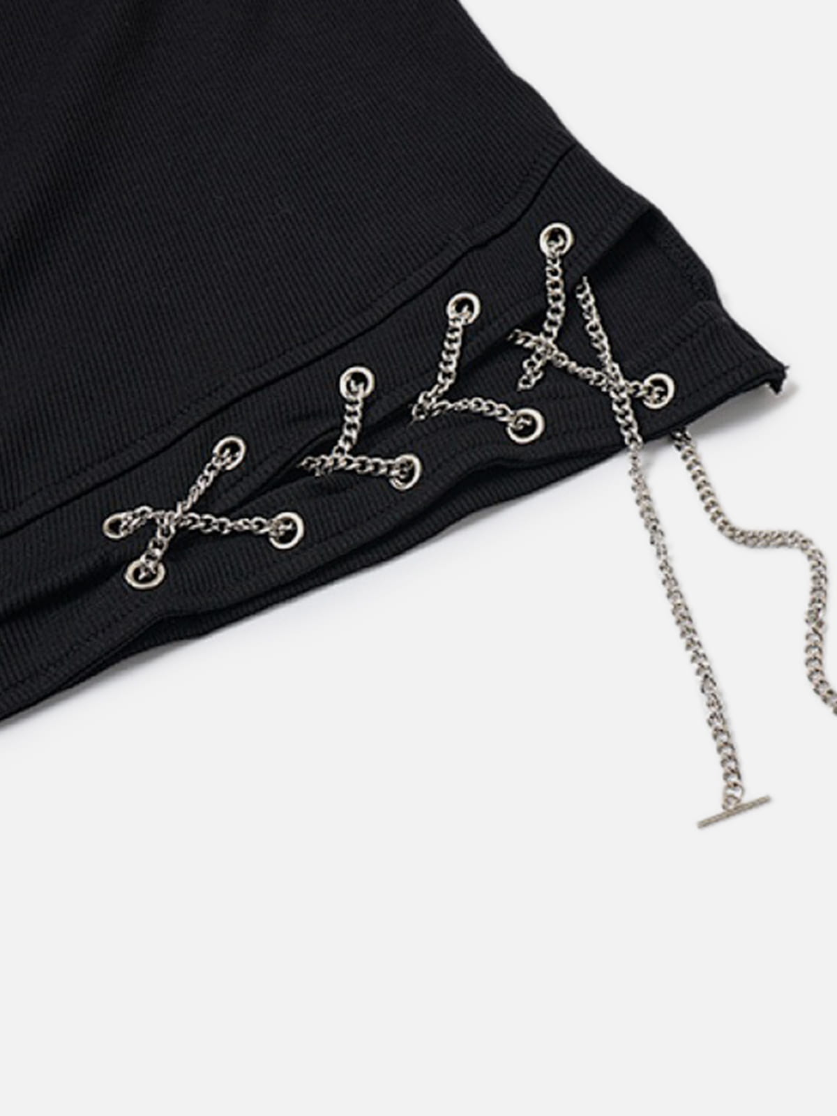 Chain Hooded Tank Top