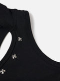 Chain Hooded Tank Top