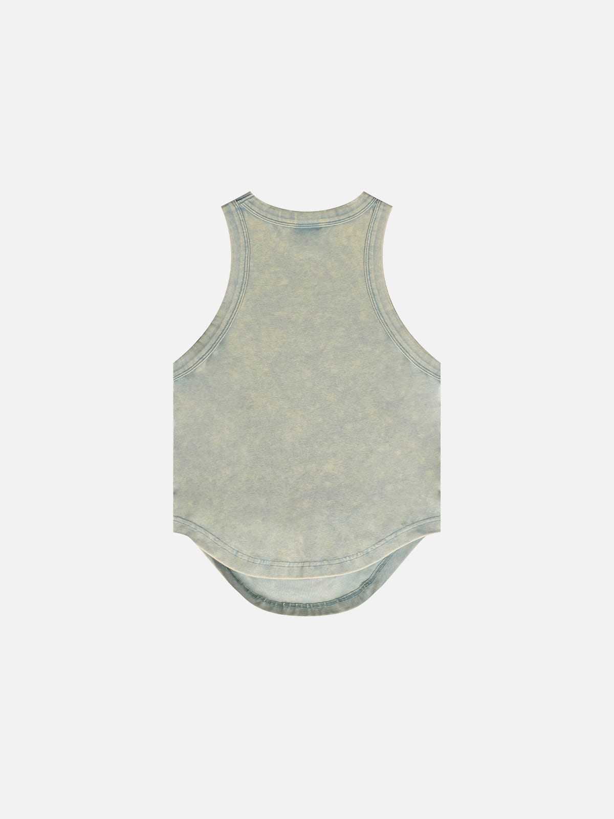 Washed Ruched Tank Top