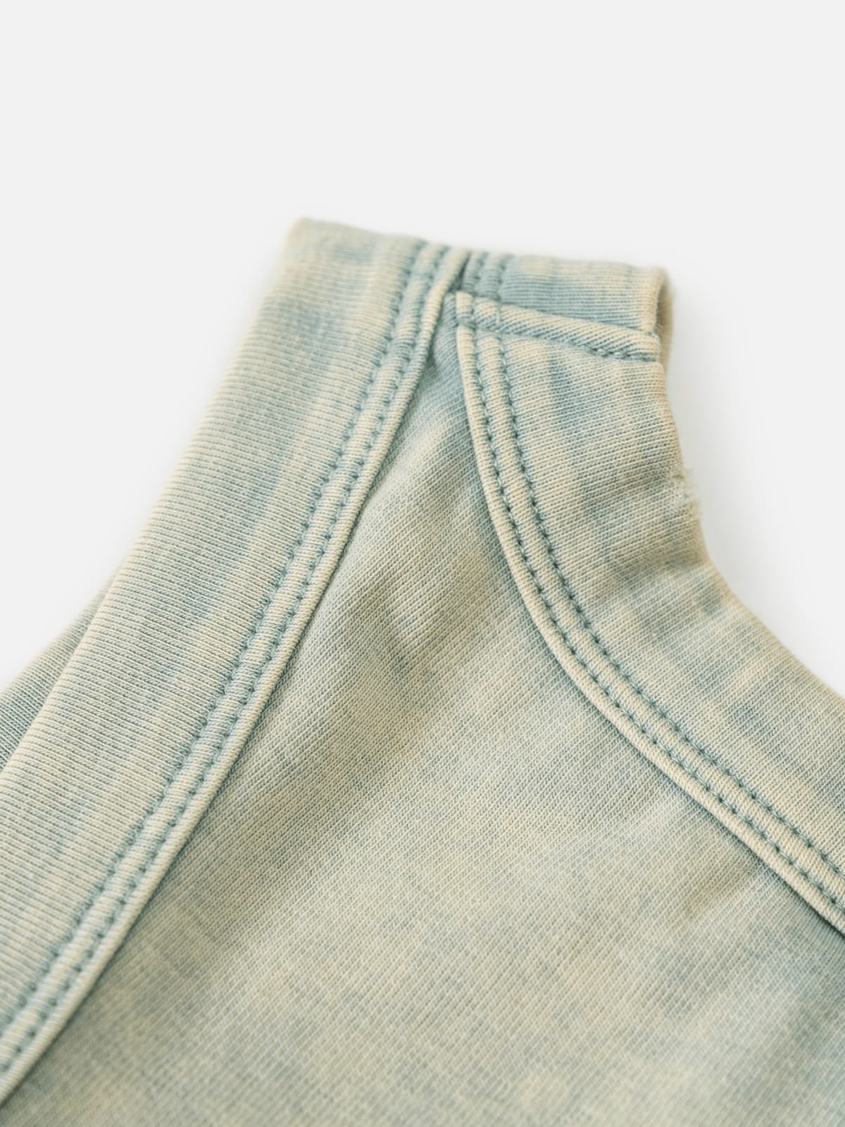 Washed Ruched Tank Top