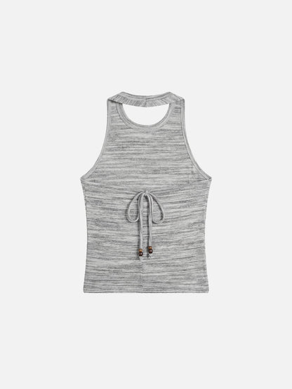 Stripe Knit Tank Top