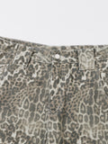 Leopard Print Longline Jorts