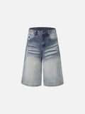 Washed Fade Longline Jorts