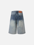 Washed Fade Longline Jorts