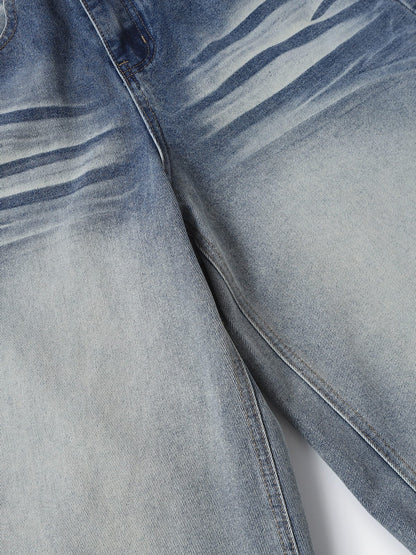 Washed Fade Longline Jorts
