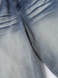 Washed Fade Longline Jorts