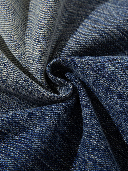 Embroidery Washed Longline Jorts