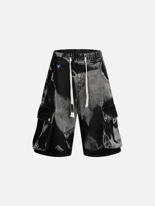Tie Dye Cargo Jorts