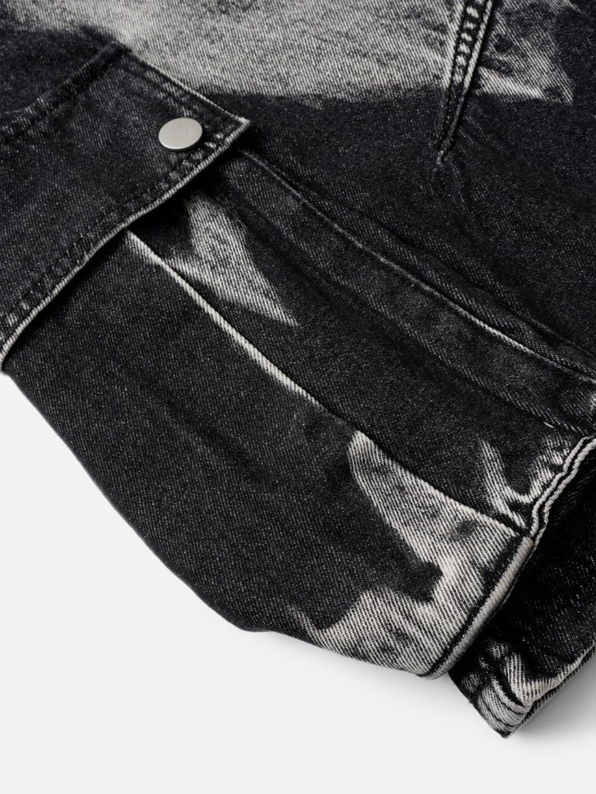 Tie Dye Cargo Jorts