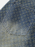 Washed Pattern Jorts