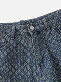 Washed Pattern Jorts