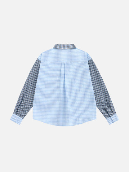 Embroidery Animal Long Sleeve Shirt
