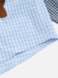 Embroidery Animal Long Sleeve Shirt