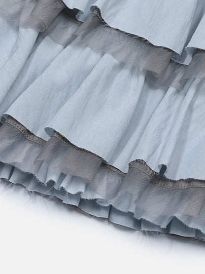 Tiered Ruffle Skirt