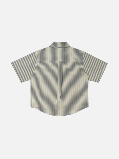 Stripe Short Sleeve Shirt