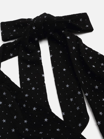 Star Graphic Halter Top