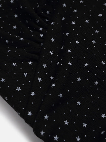 Star Graphic Halter Top