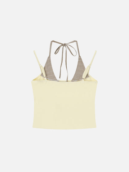 Layered Halter Cami Top