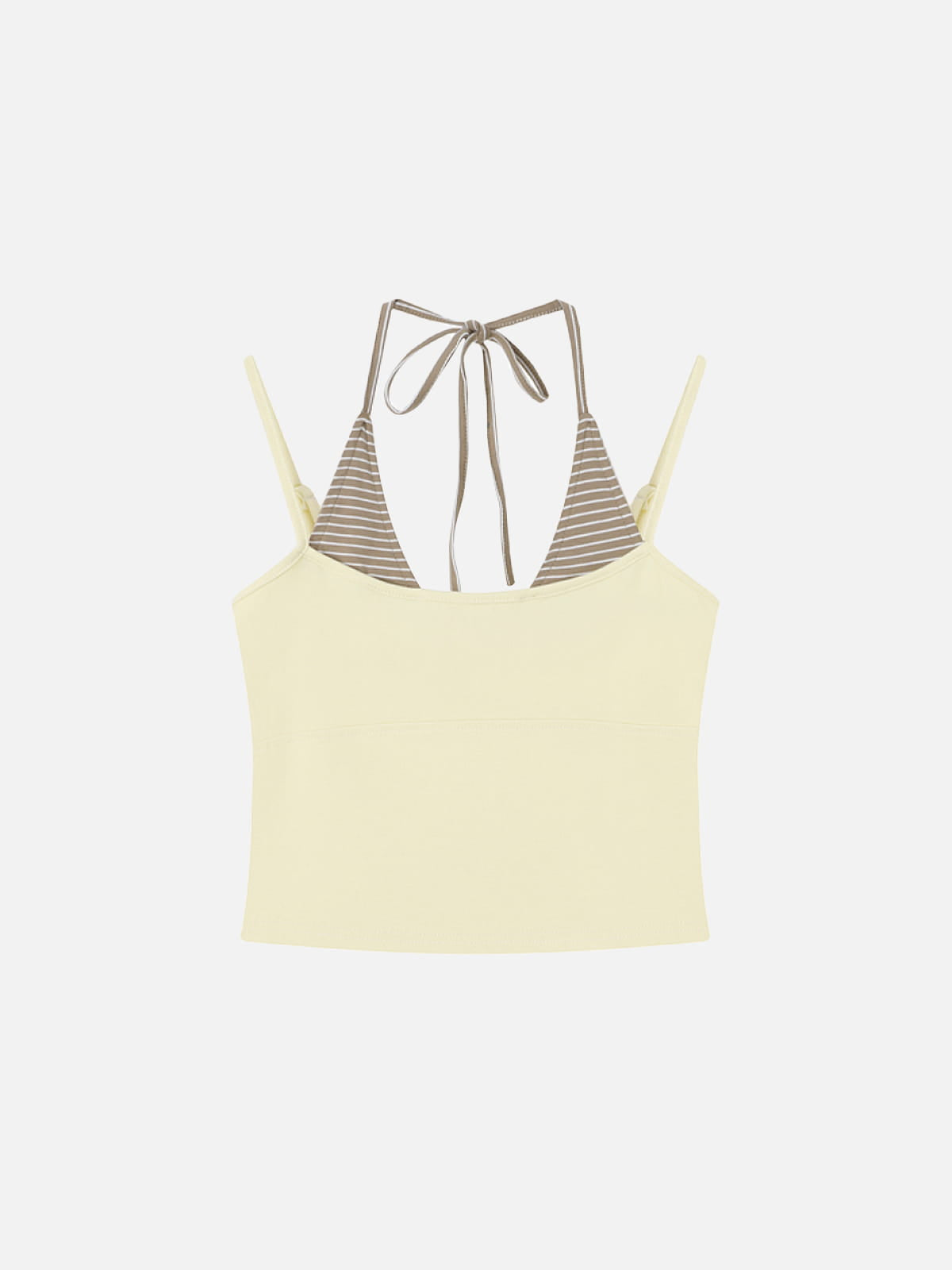 Layered Halter Cami Top