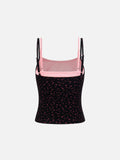 Star Print Cami Top