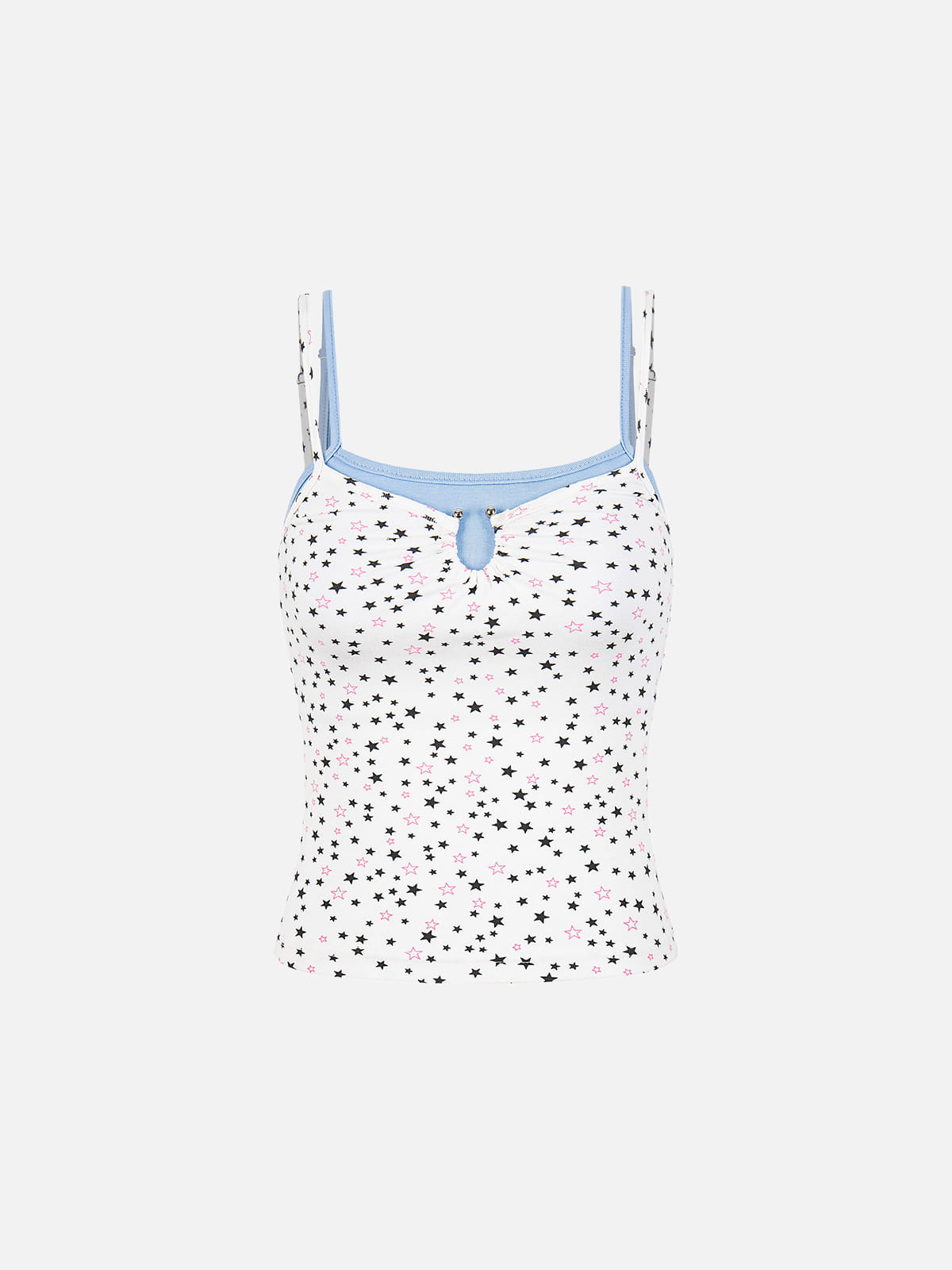 Star Print Cami Top