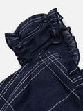 Plaid Off-The-Shoulder Tube Top
