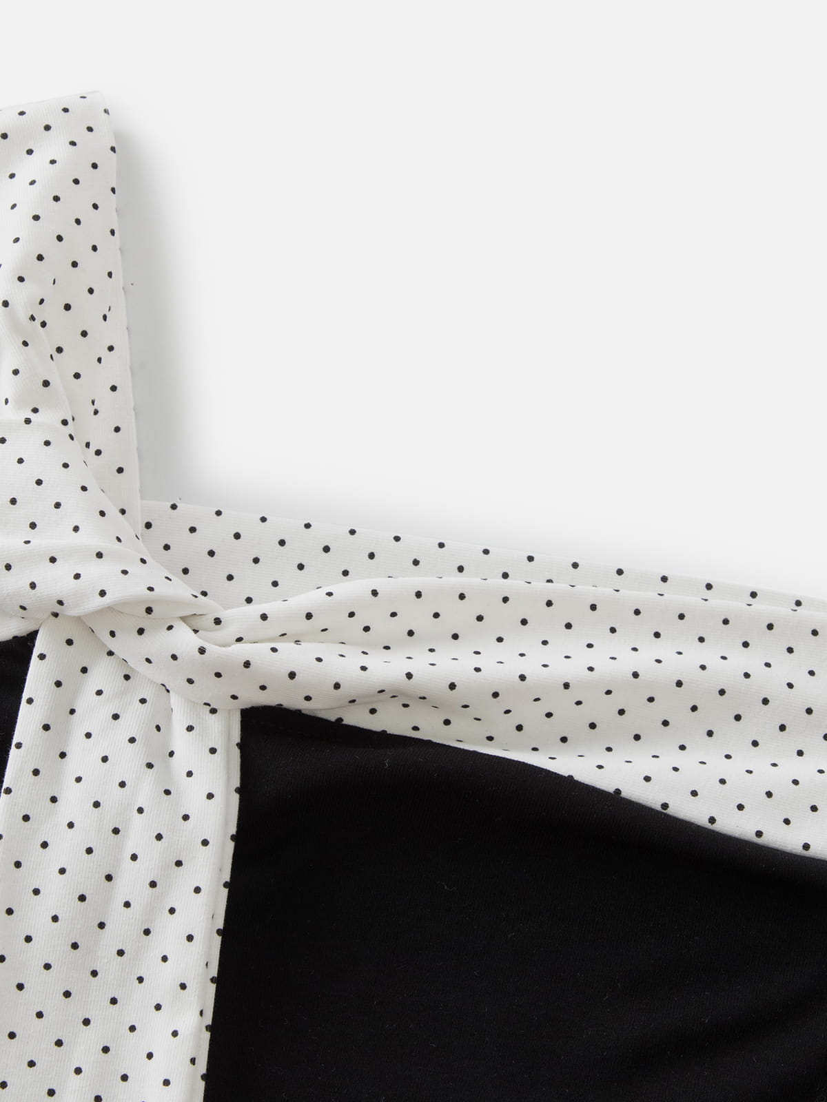 Polka Dot Bow Tube Top