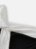 Polka Dot Bow Tube Top