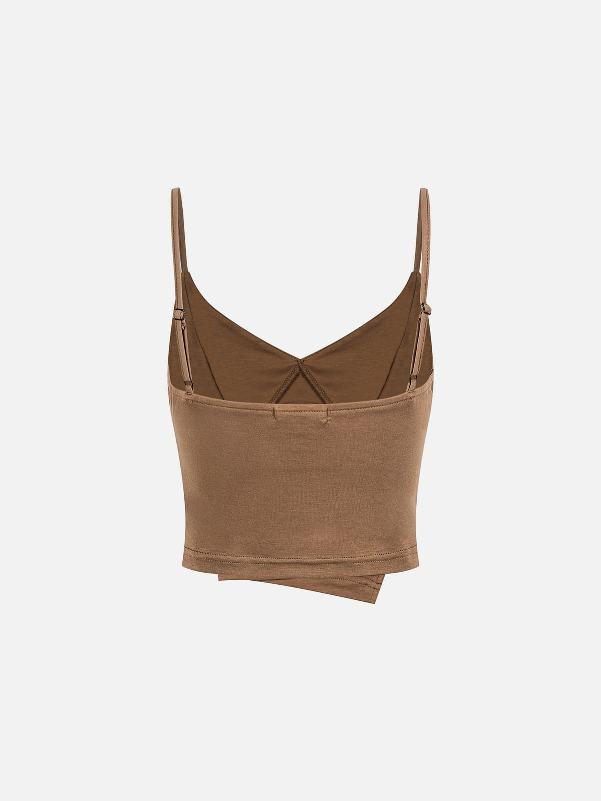 Button Wrap Cami Top