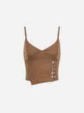 Button Wrap Cami Top