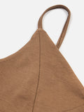 Button Wrap Cami Top
