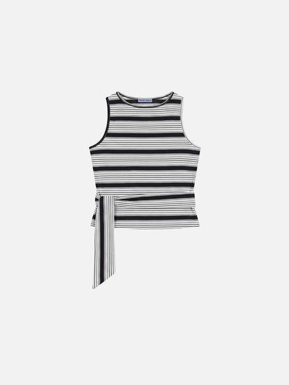 Stripe Tie Tank Top