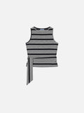 Stripe Tie Tank Top