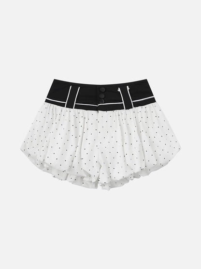 Polka Dot Bubble Skirt