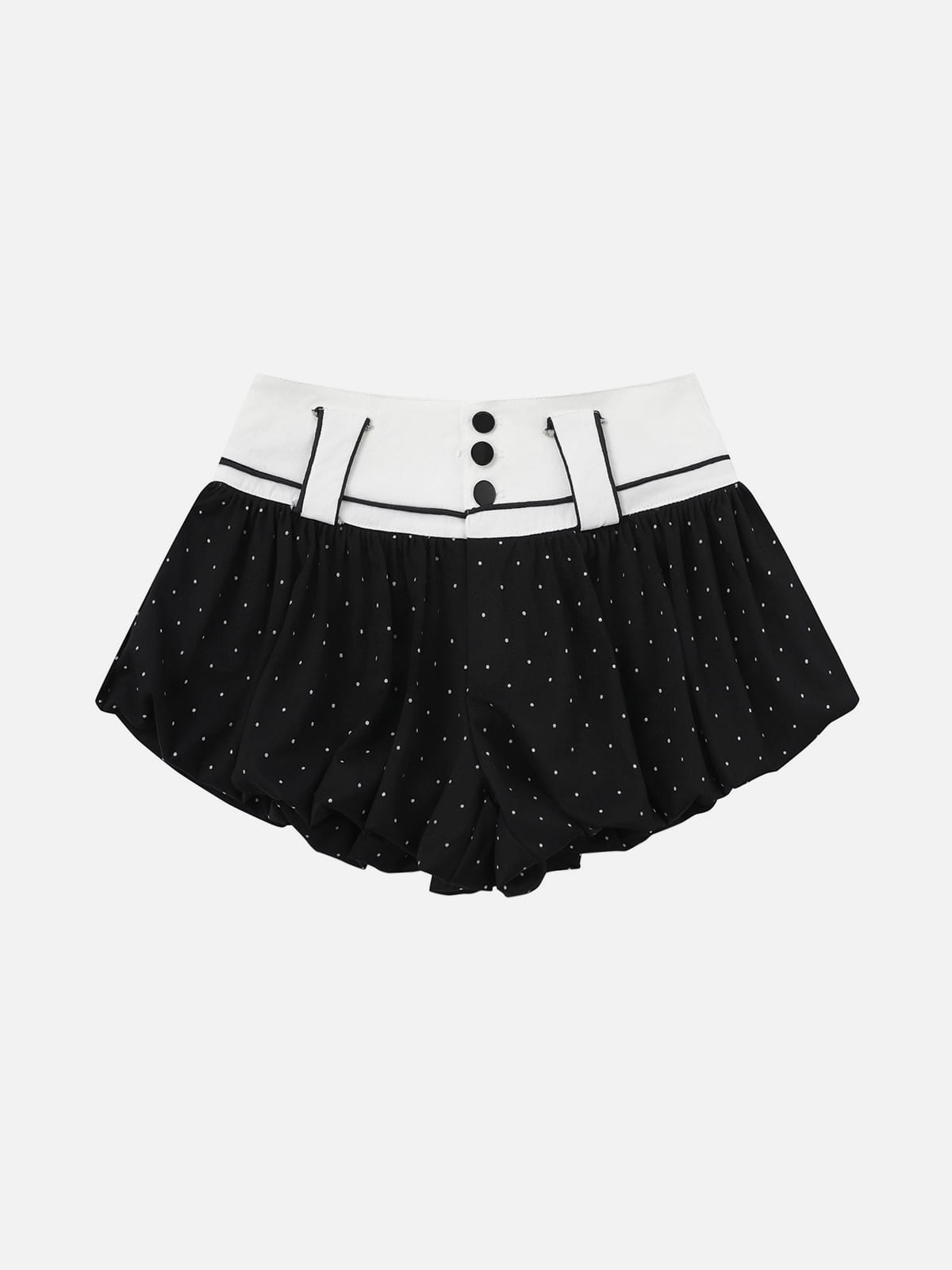Polka Dot Bubble Skirt