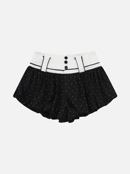 Polka Dot Bubble Skirt