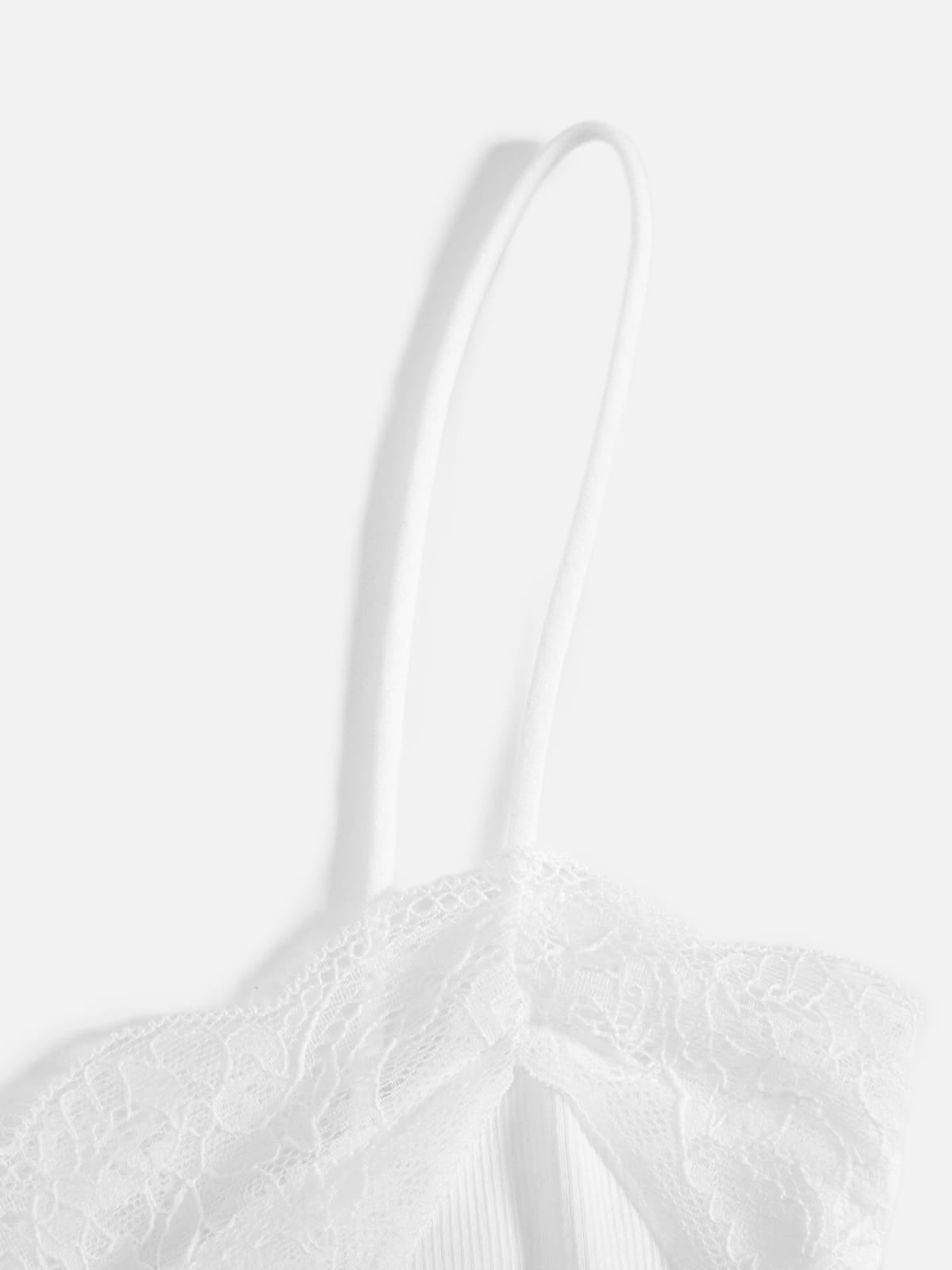 Lace Trim Cami Top