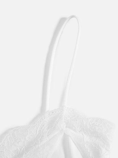 Lace Trim Cami Top