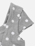 Polka Dot Choker Short Sleeve Tee