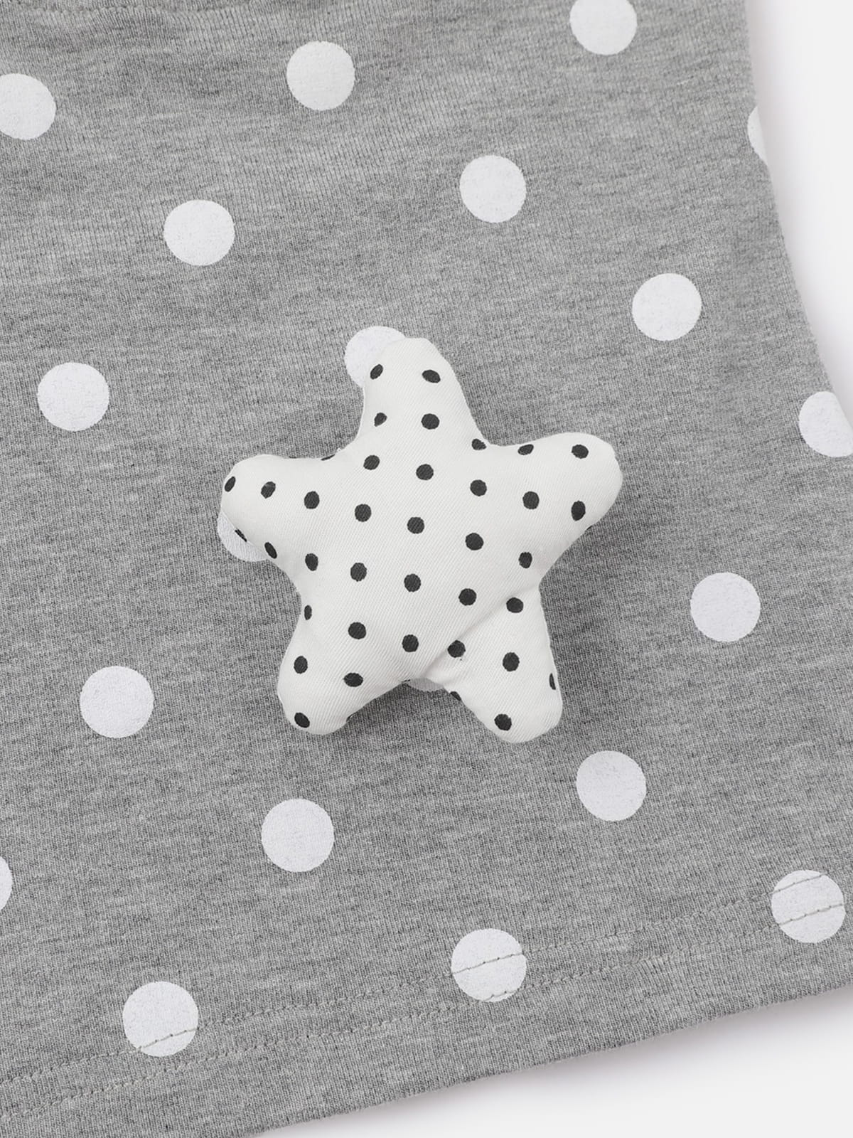 Polka Dot Choker Short Sleeve Tee