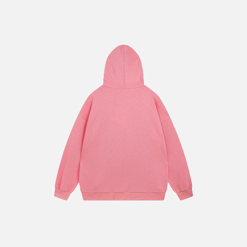 Trendy Letter Print Hoodie