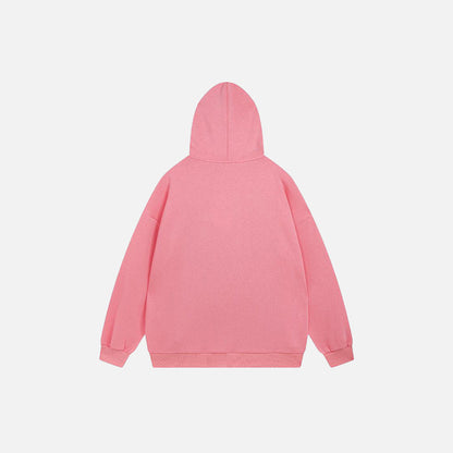 Trendy Letter Print Hoodie