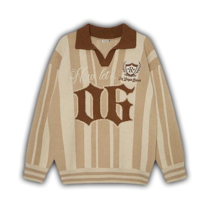 Rugby Polo Knit Beige