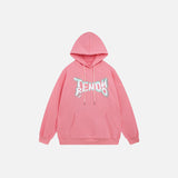 Trendy Letter Print Hoodie