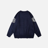 Alien Oversized Crewneck Knitted Sweater